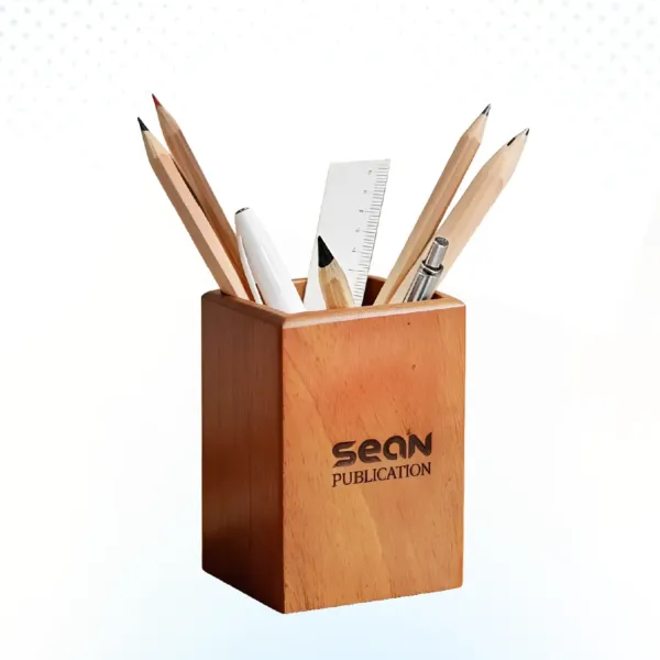 Wooden Pen Holder